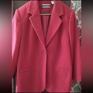 Amanda smith wool and cashmere blazer